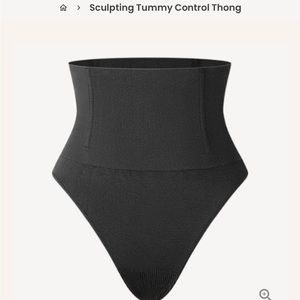 Tummy control thongs - set of 3